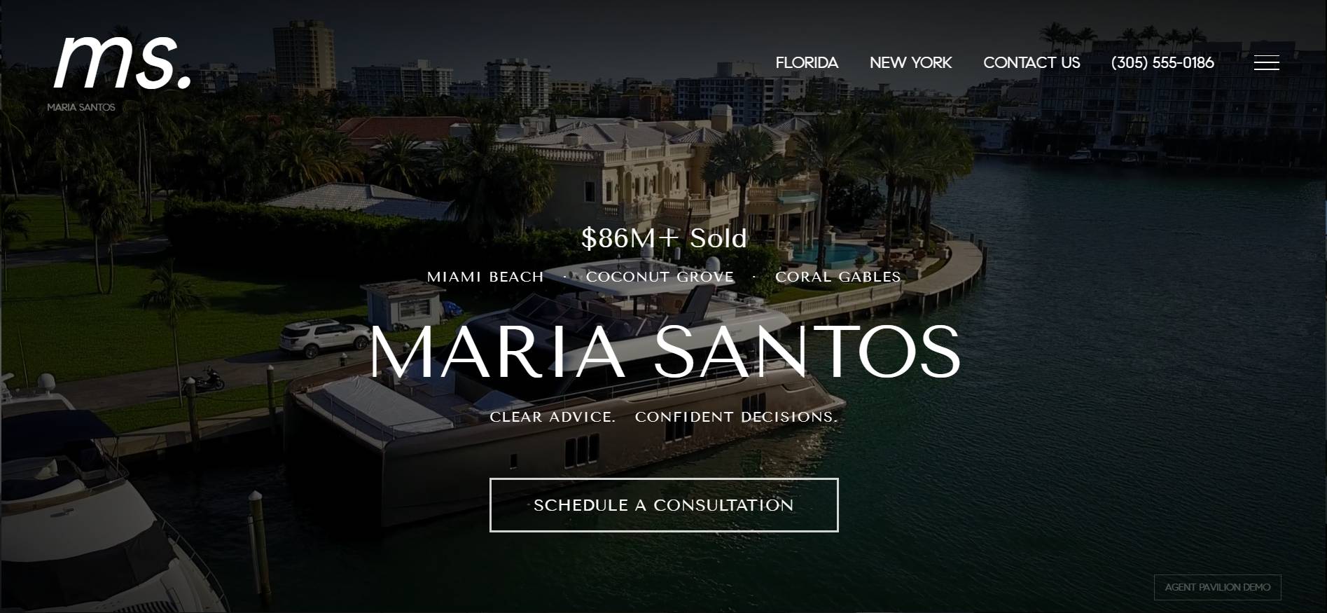 Local Authority Pack demo screenshot with neighborhood and trust content